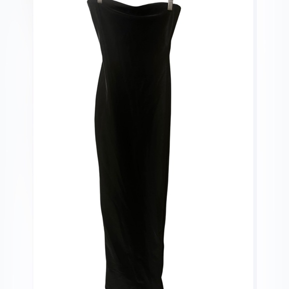 Naked wardrobe liquid suede tube maxi - Picture 1 of 8